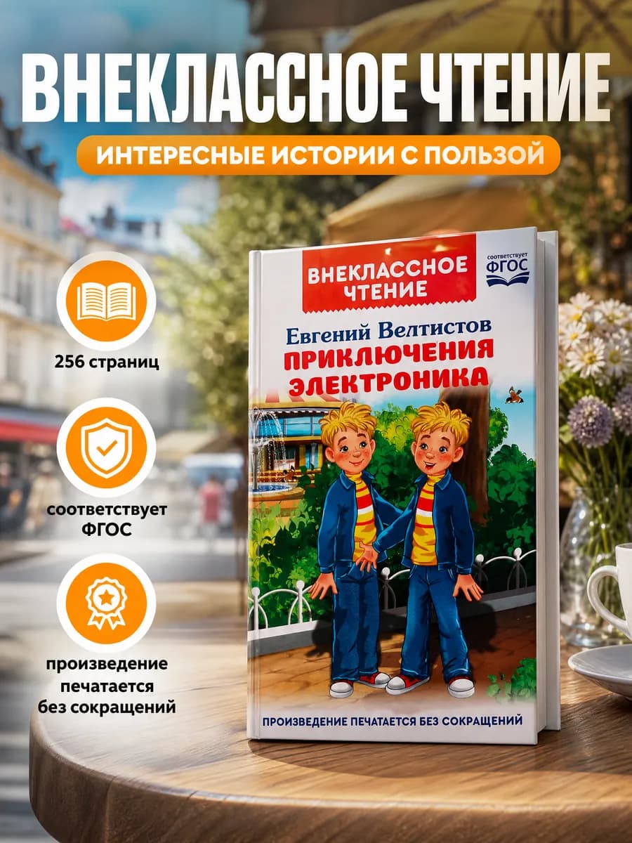 Книга для детей Приключения Электроника Е Велтистов