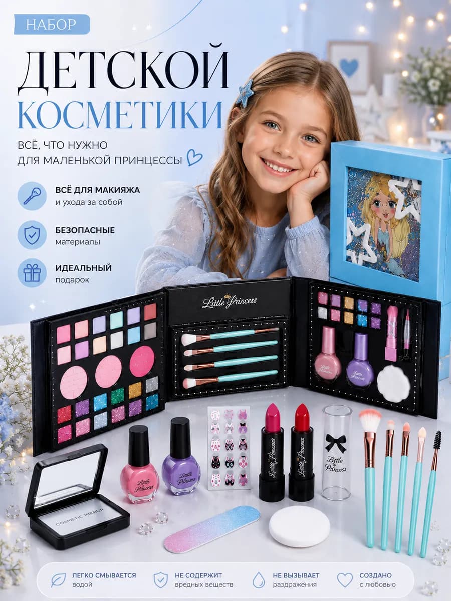 Детская косметика для девочек наборы