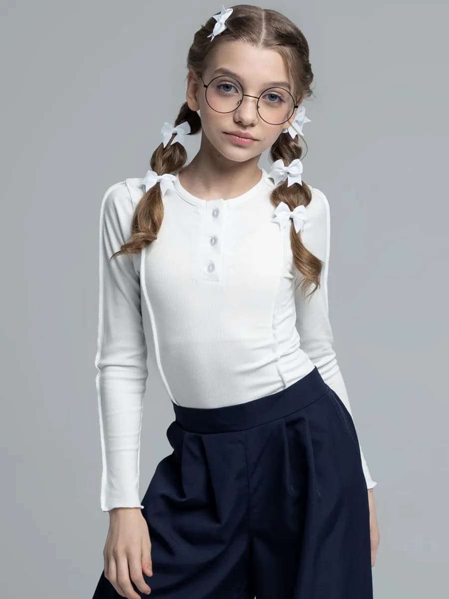 Лонгслив кофта школьный лапша для подростка