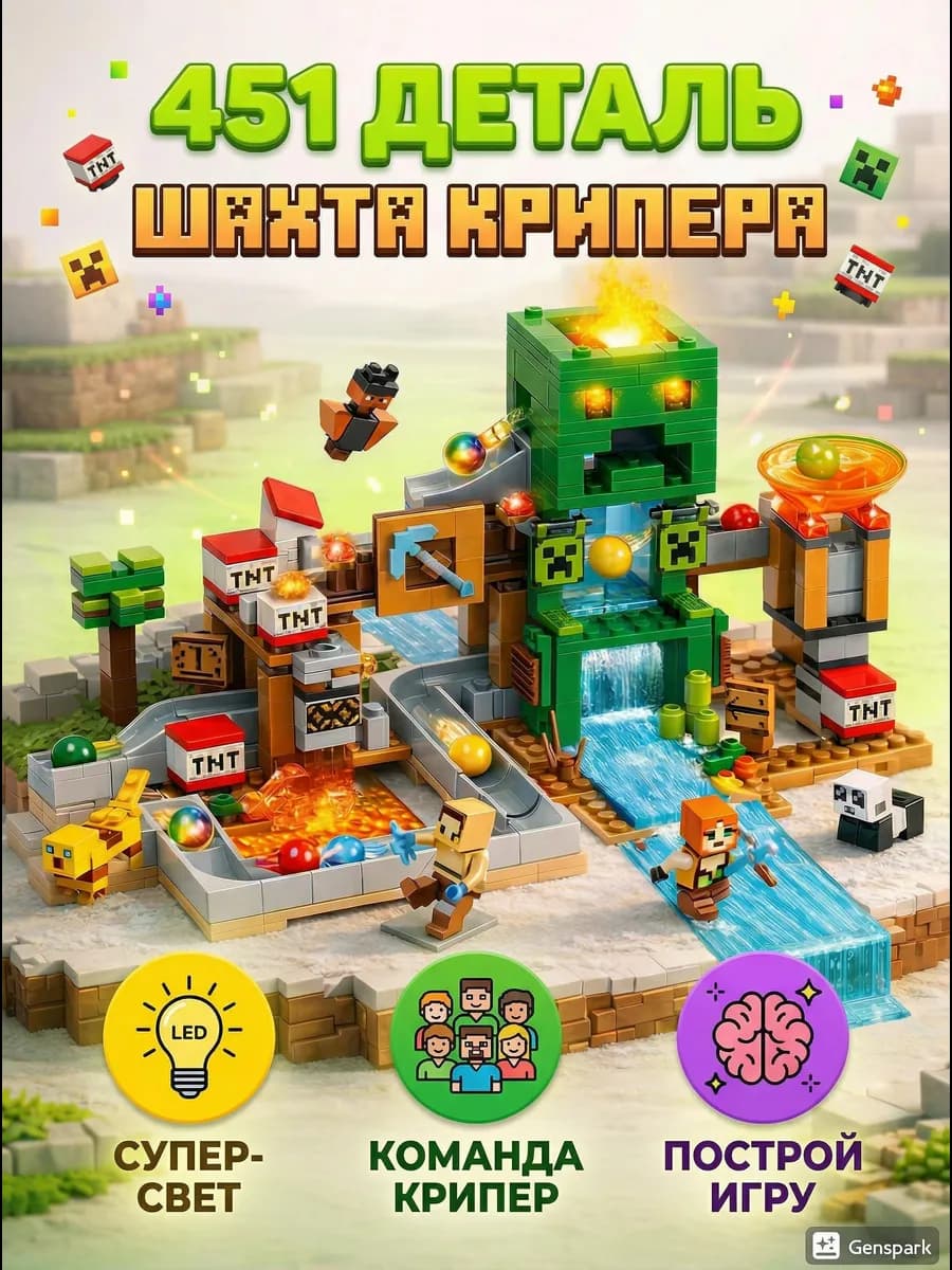 Конструктор Шахта крипера