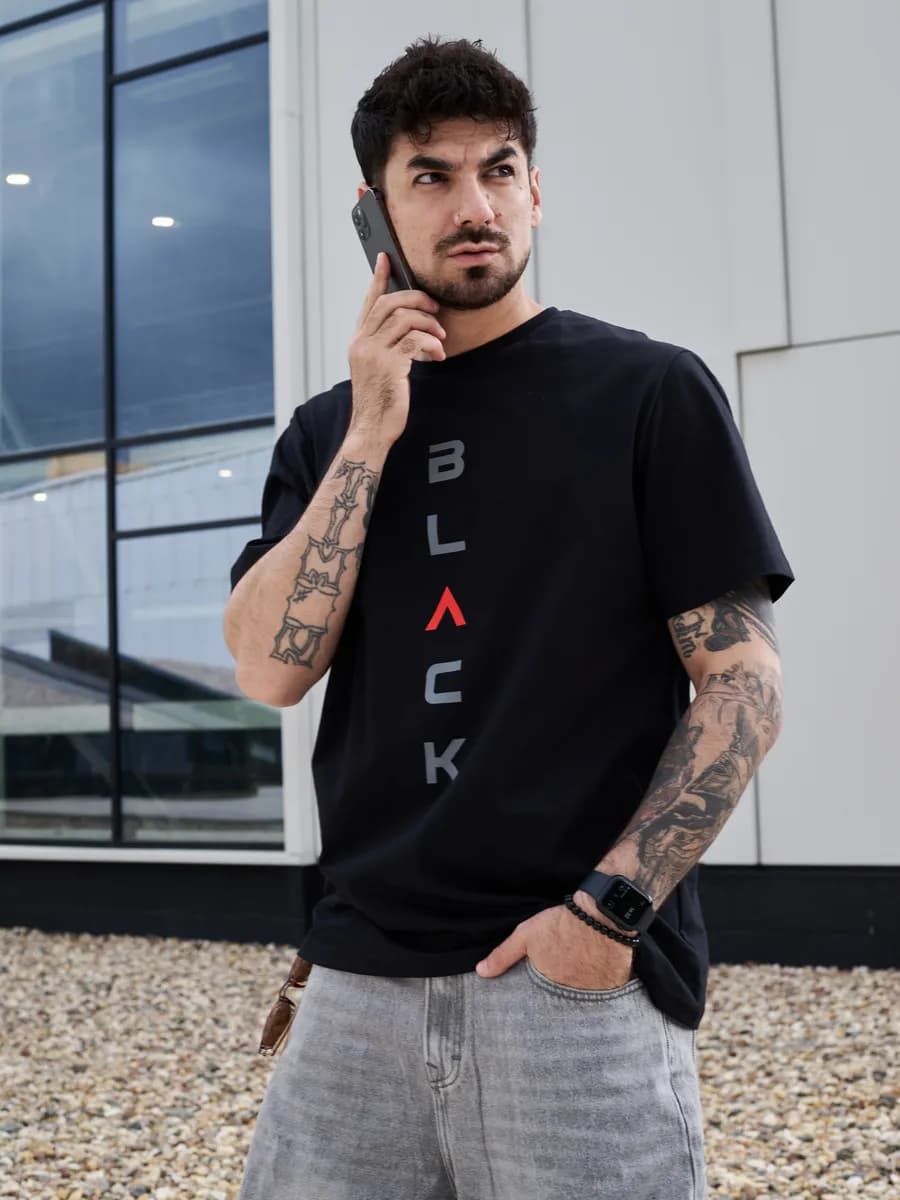 Футболка с принтом