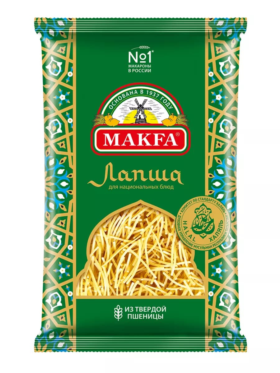 Лапша тонкая для национальных блюд 300 г