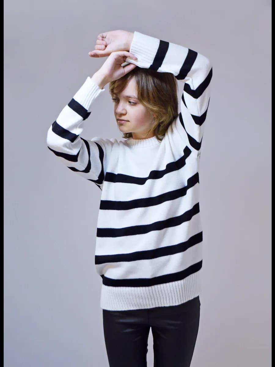 Свитер полосатый Тельняшка