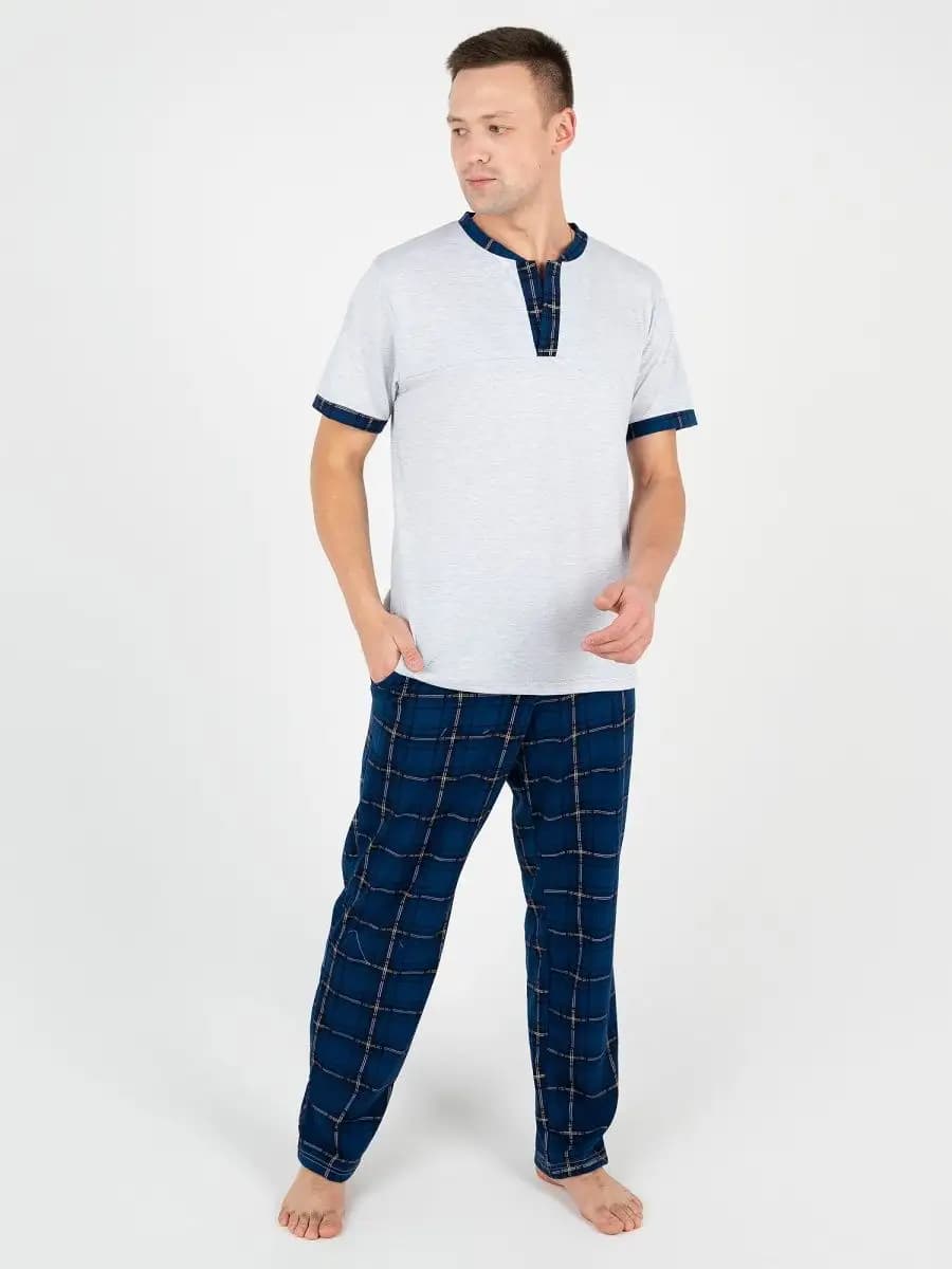 Костюм брючный легкий свободный домашний