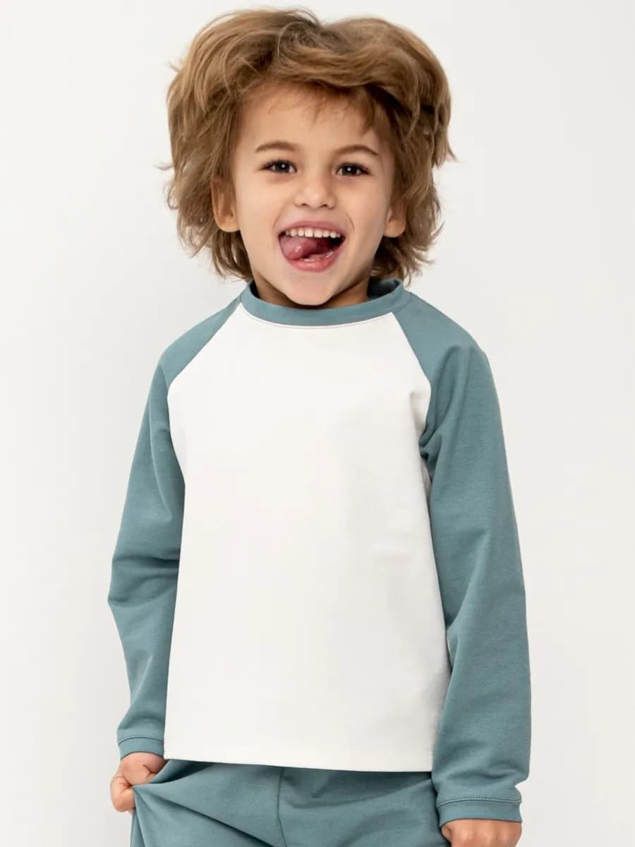 Лонгслив для мальчика с длинным рукавом