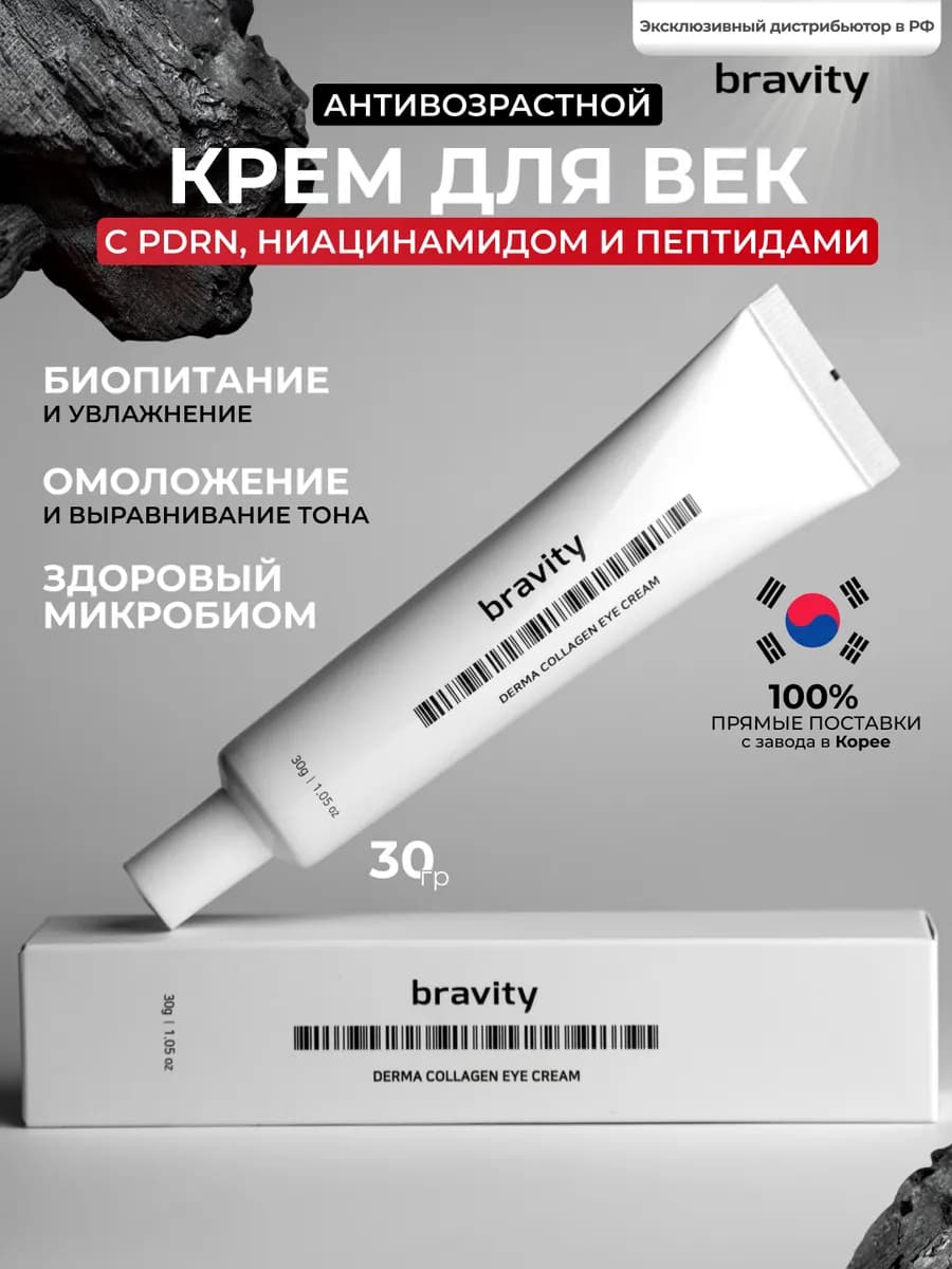 Крем вокруг глаз омолаживающий с ниацинамидом и pdrn