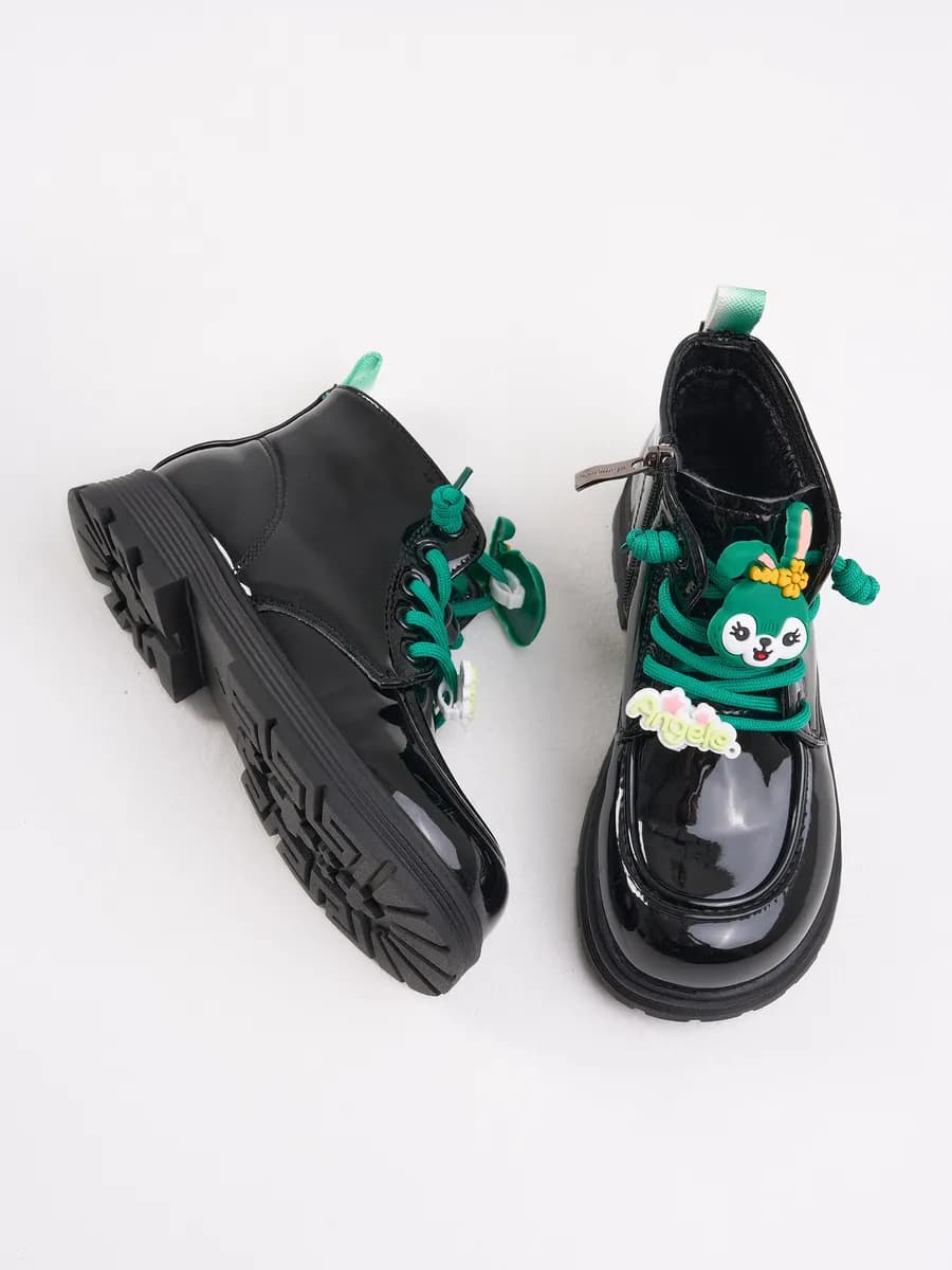 Лакированные ботинки демисезонные