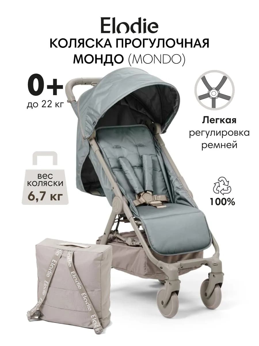Коляска прогулочная Мондо