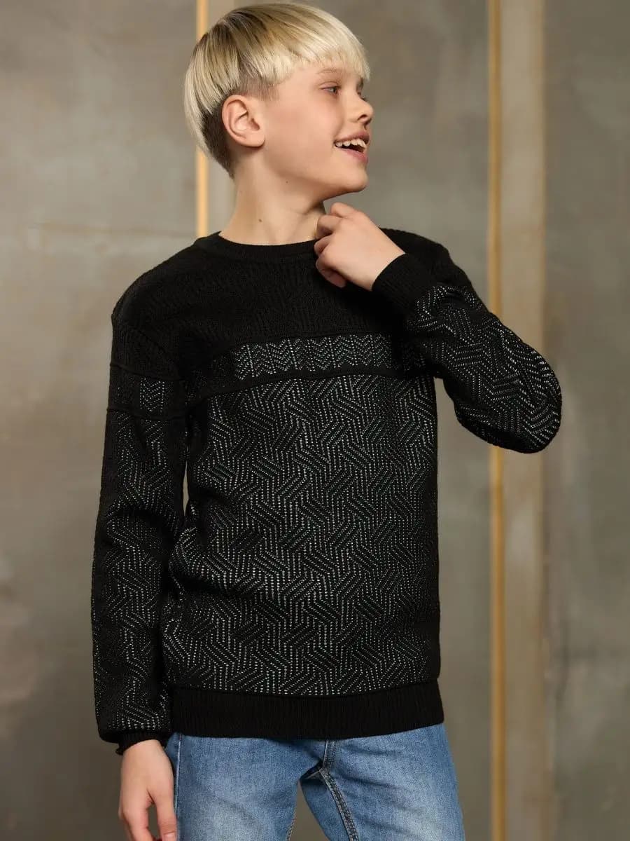 Джемпер вязаный