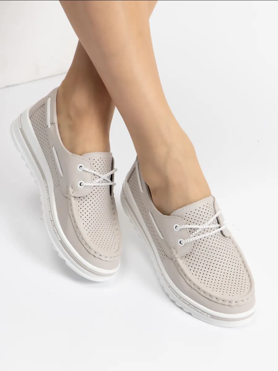 Мокасины женские летние