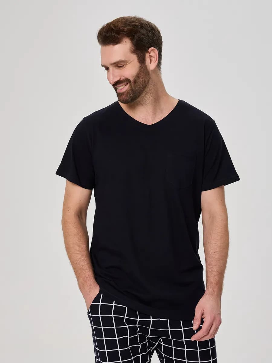 Пижама со штанами домашний костюм - фото 1