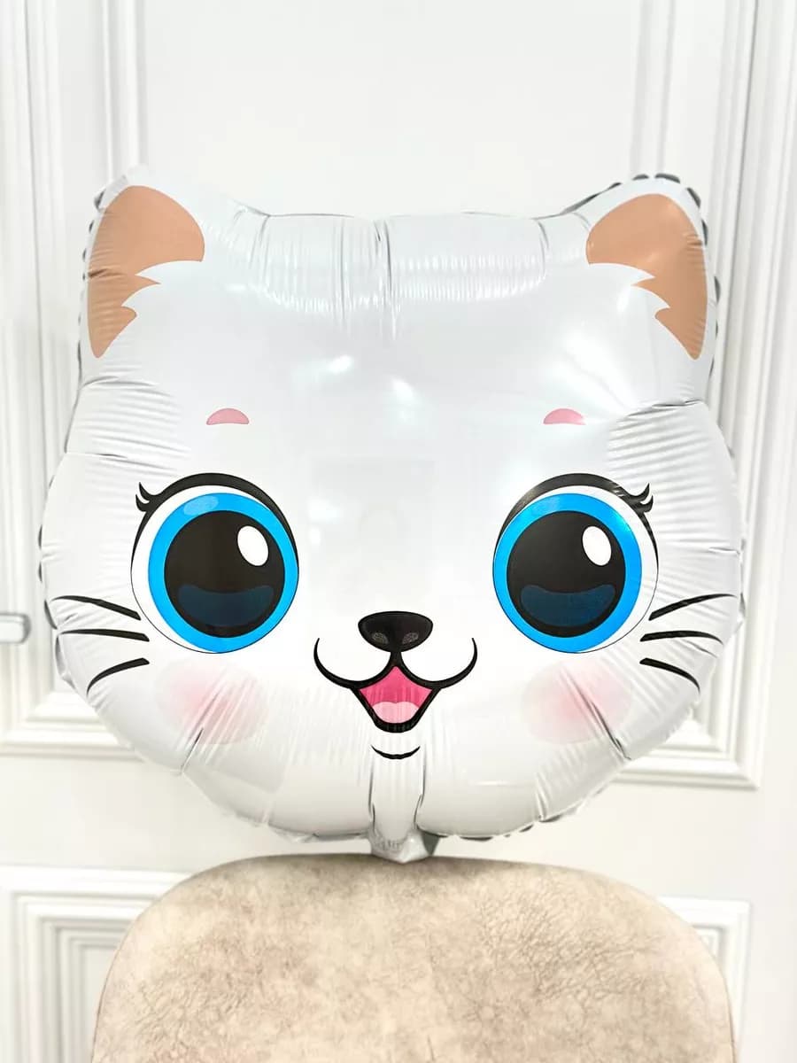 Воздушный шар котенок 55 см