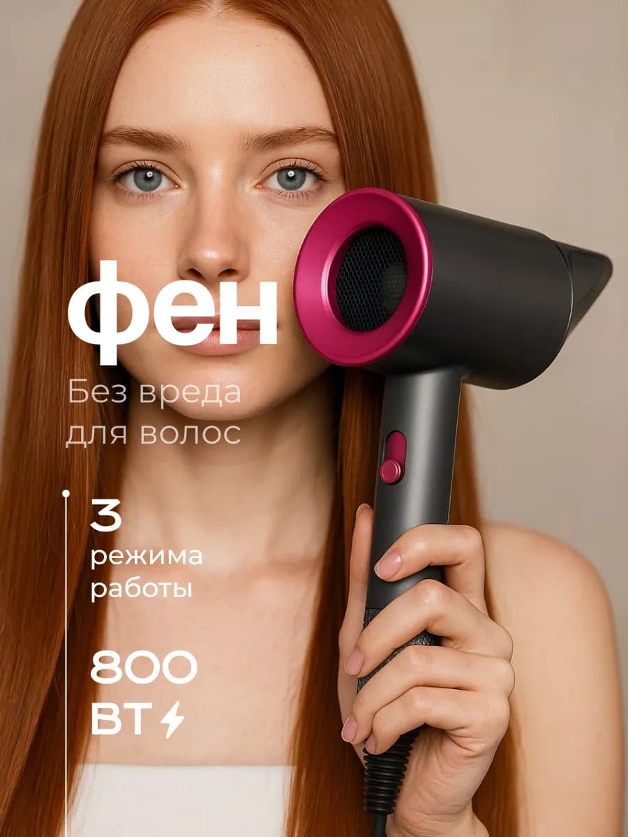 Фен для волос для укладки профессиональный