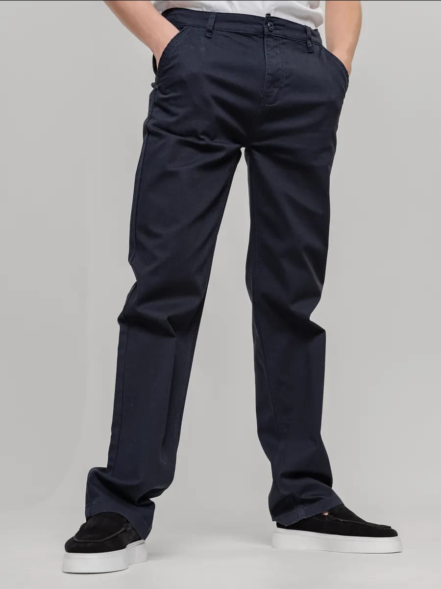 Брюки школьные прямого кроя