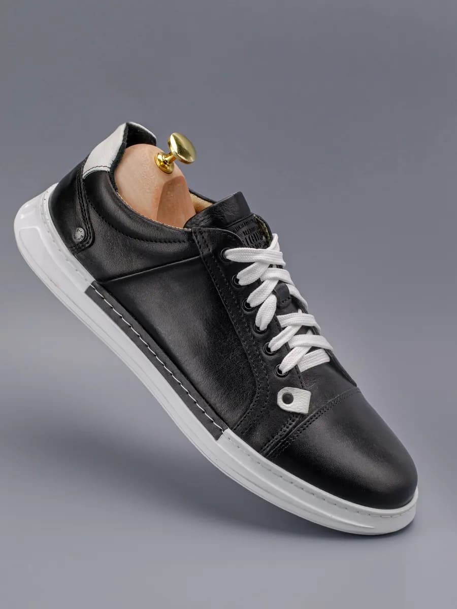 Кеды кожаные демисезонные