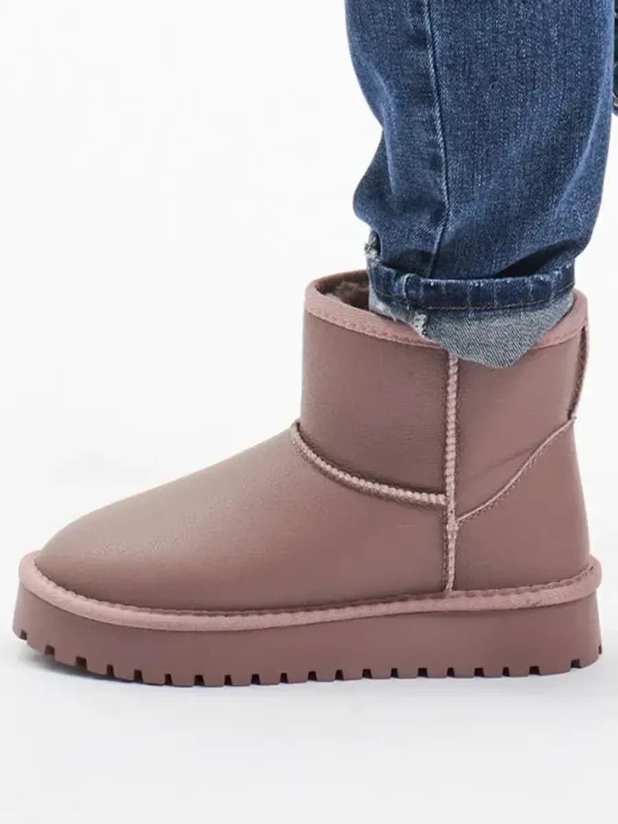 Угги женские короткие розовые
