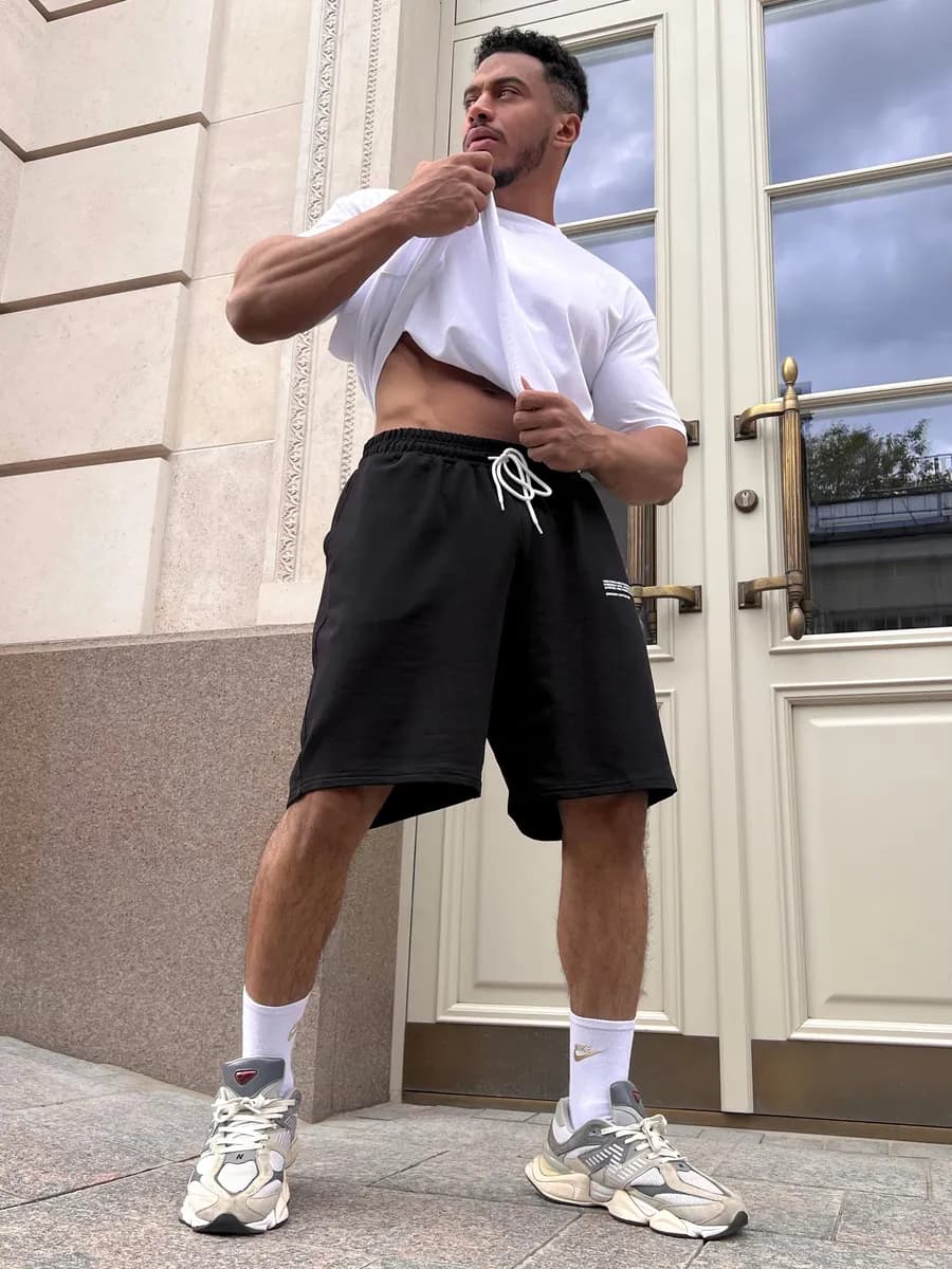 Шорты спортивные трикотажные