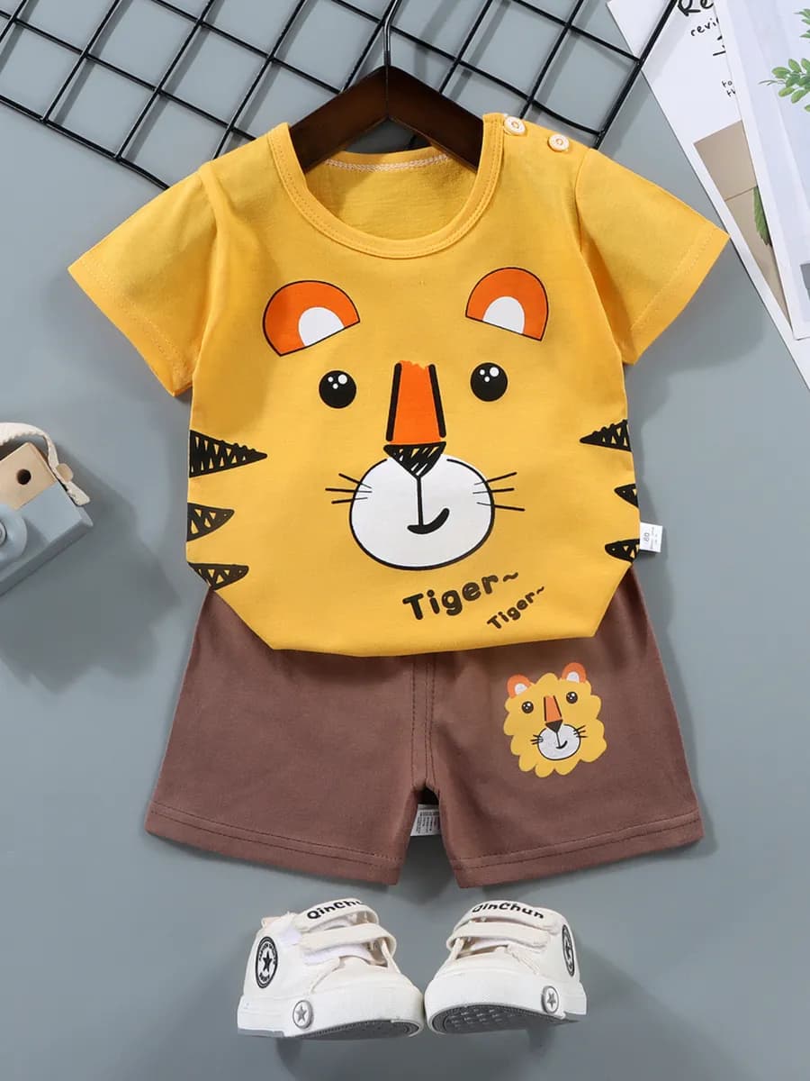 Костюм детский шорты с футболкой