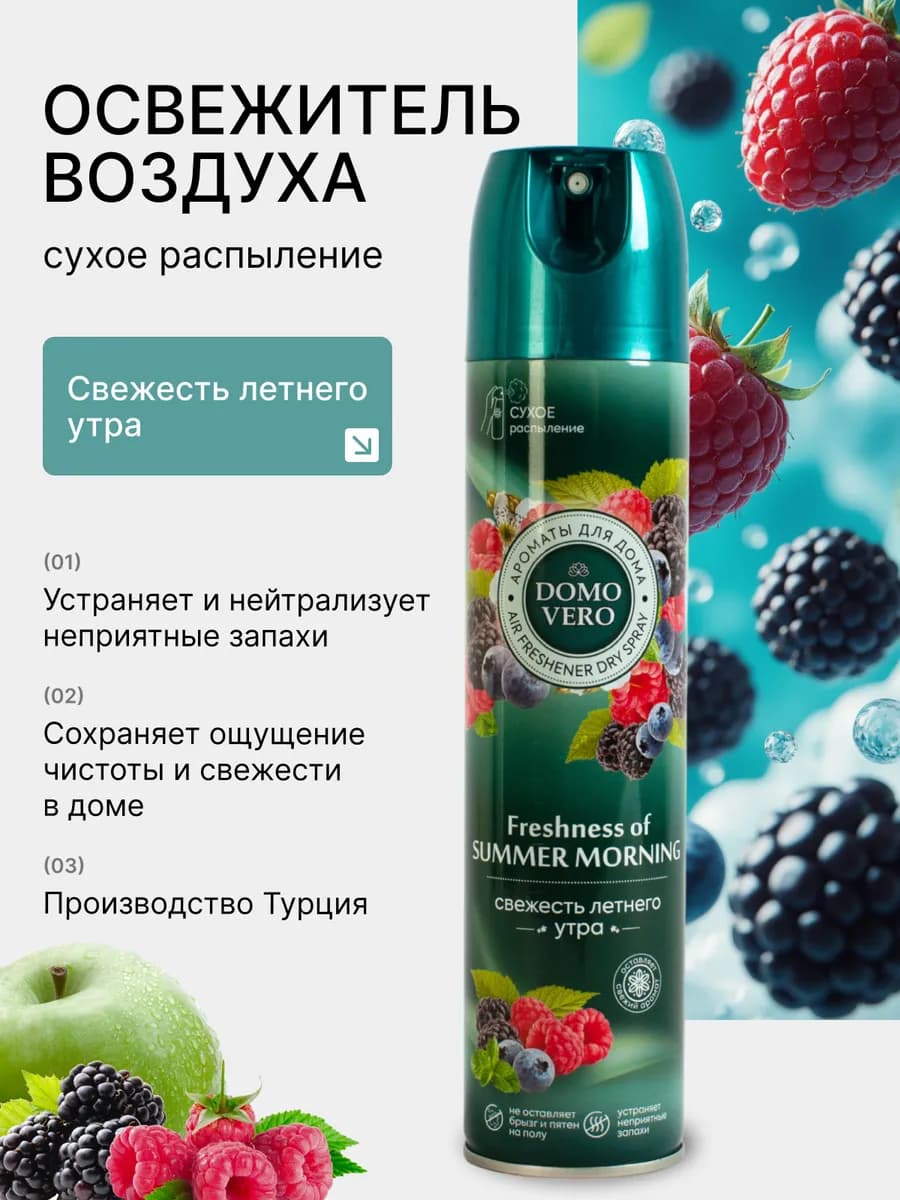 Освежитель воздуха Свежесть летнего утра 250 мл