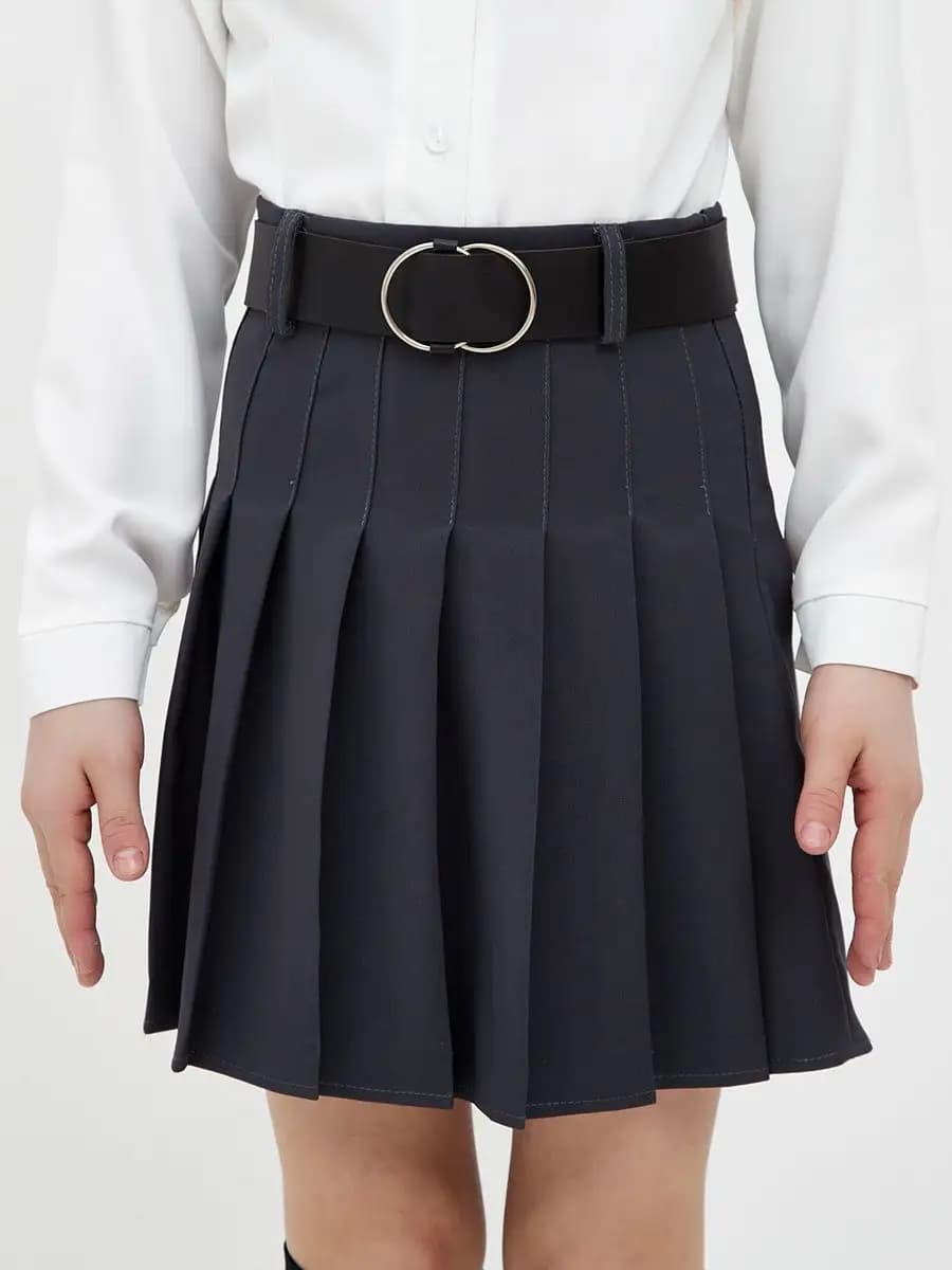 Юбка в складку мини школьная теннисная