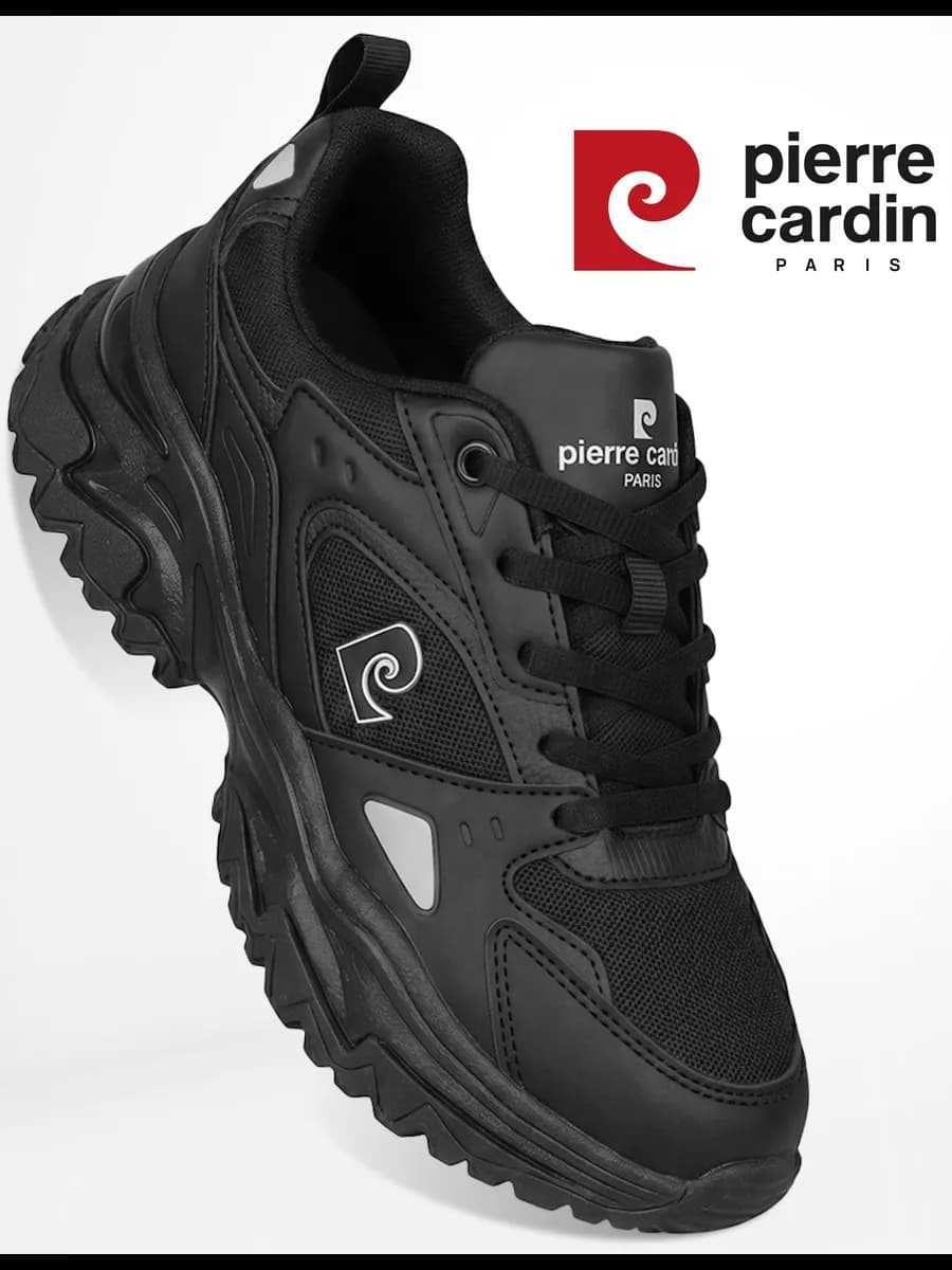 Кроссовки женские на высокой подошве черные дышащие