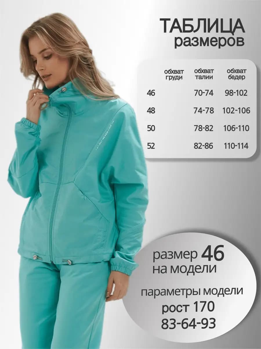 Костюм спортивный на молнии без начеса