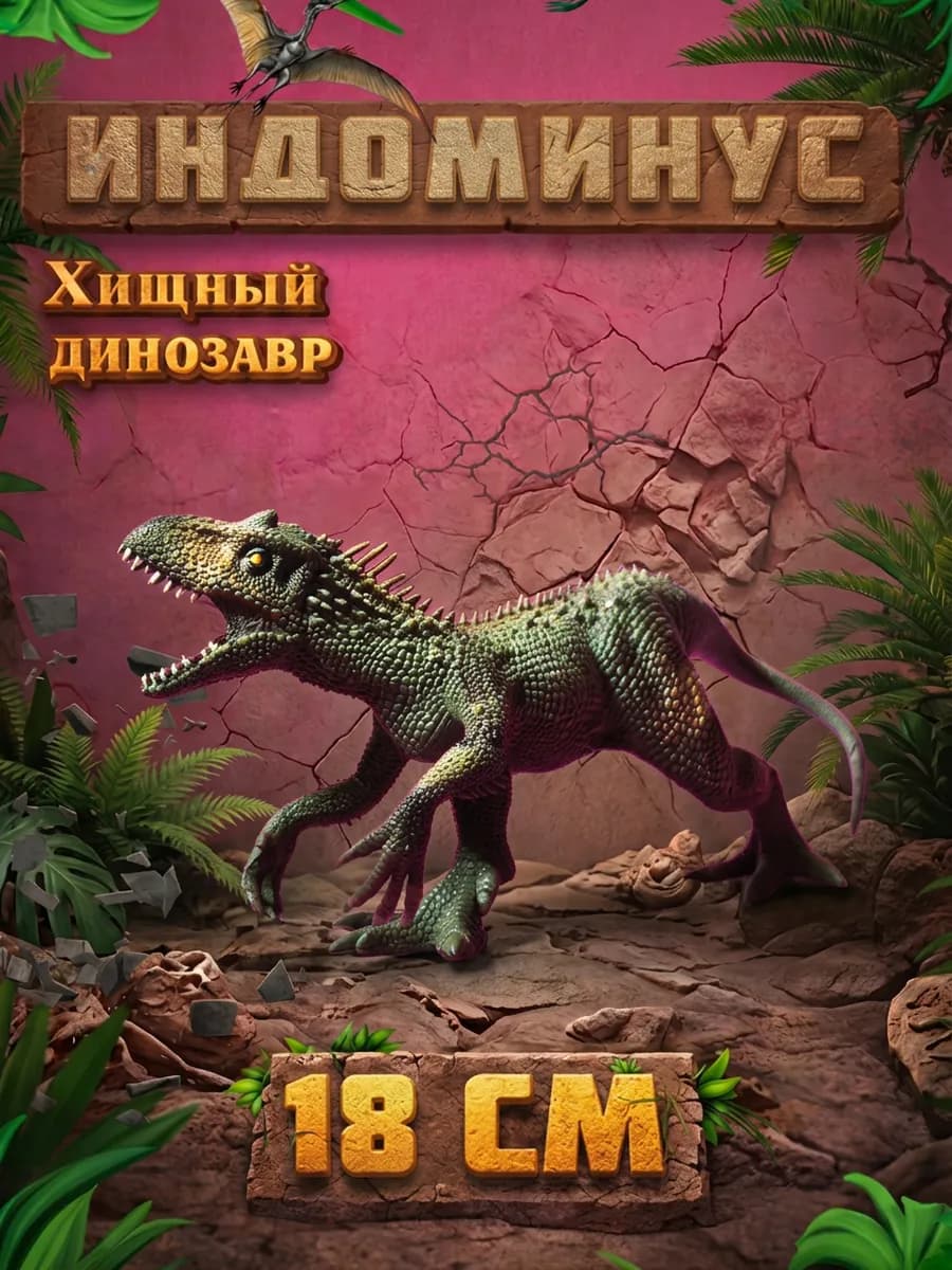 Динозавр фигурка Индоминус Рекс - игрушка для детей