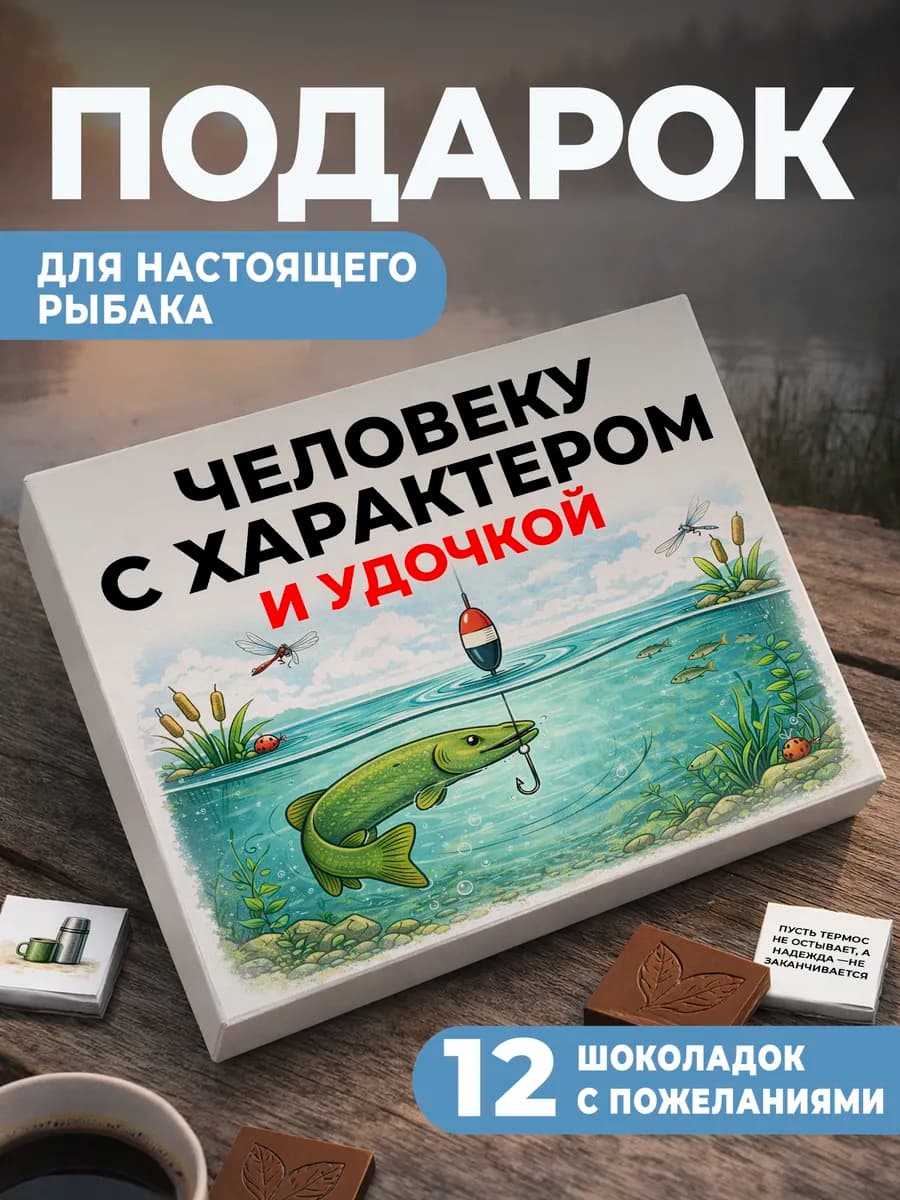 Подарок мужчине рыбаку