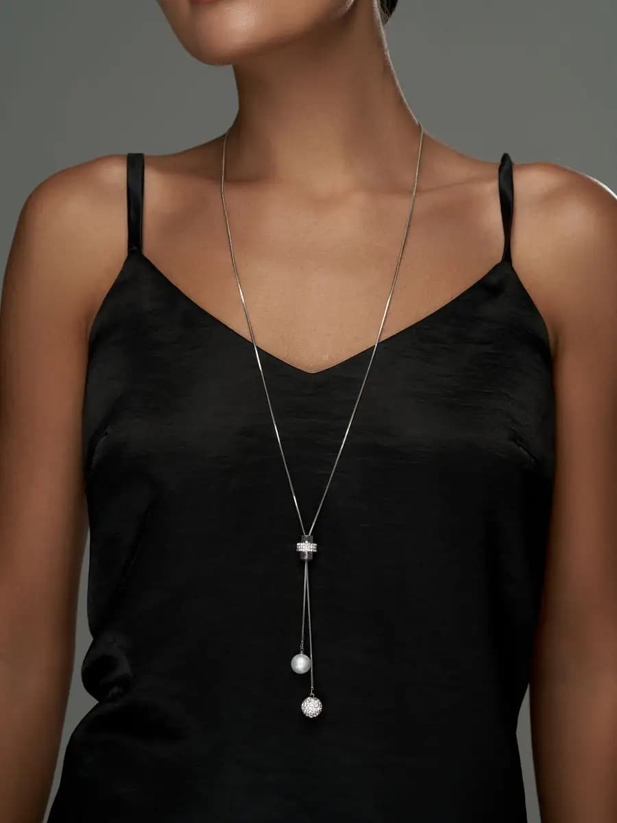 Цепочка длинная с бегунком