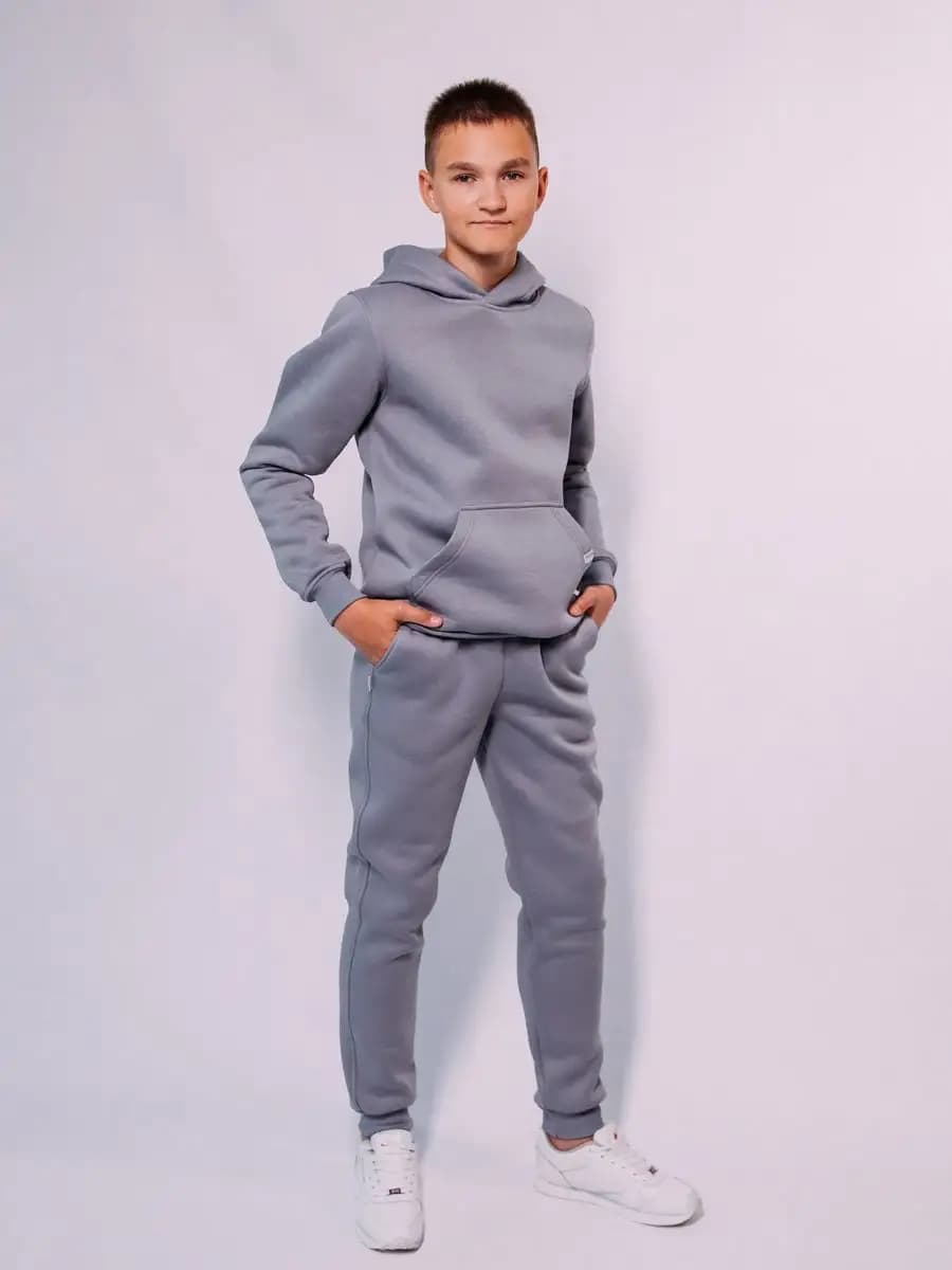 Брюки спортивные с начесом - фото 1