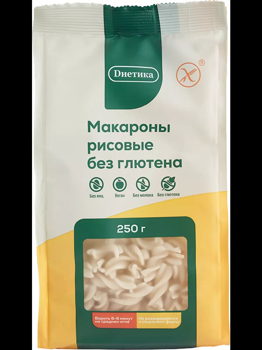 Макароны без глютена 250 г