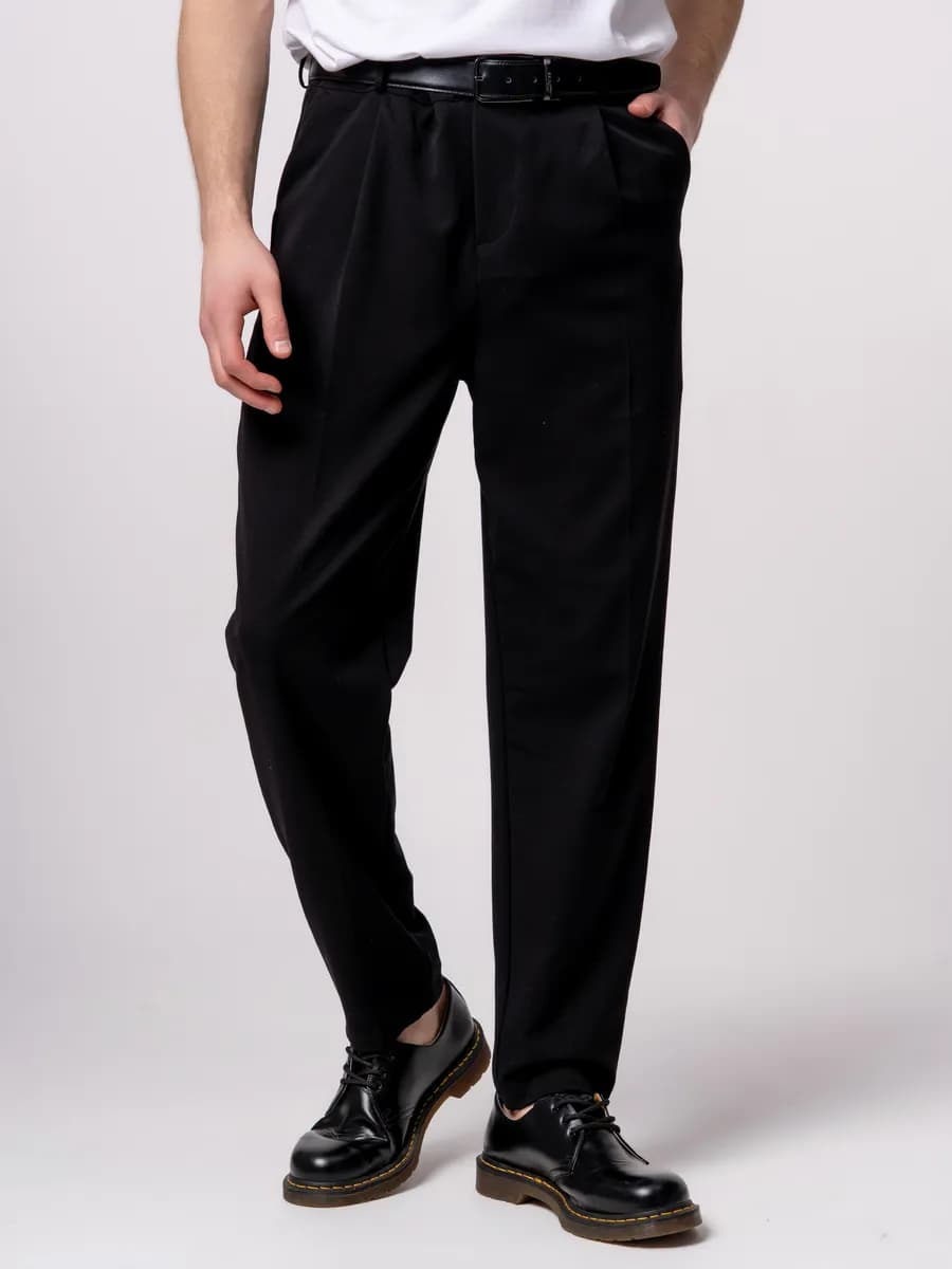 Брюки классические мужские зауженные - фото 1