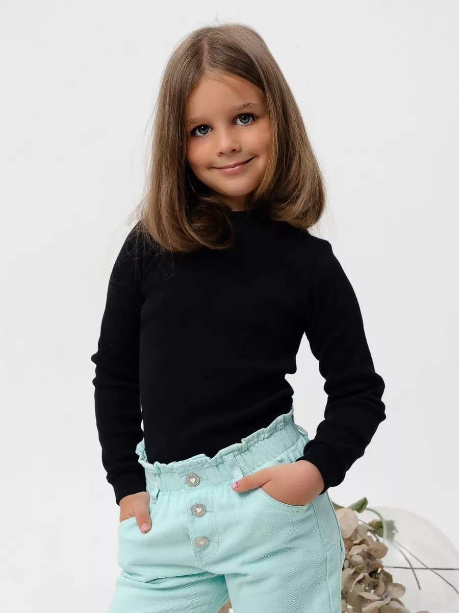 Водолазка школьная и повседневная