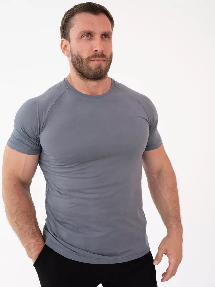 Футболка микрофибра с peach-эффектом спортивная