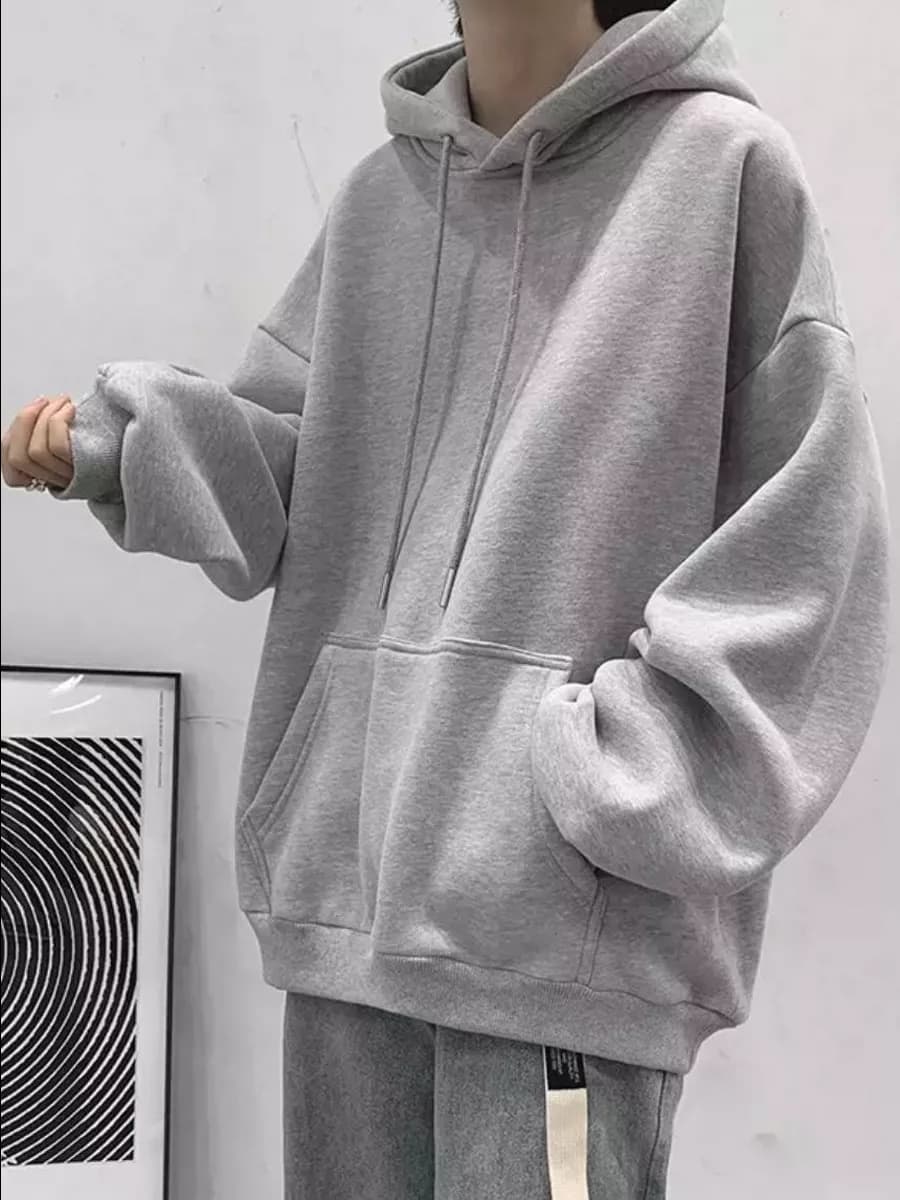 Худи оверсайз с начесом