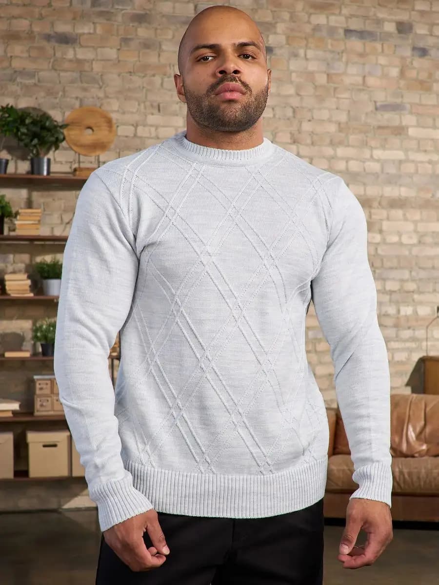 Джемпер вязаный