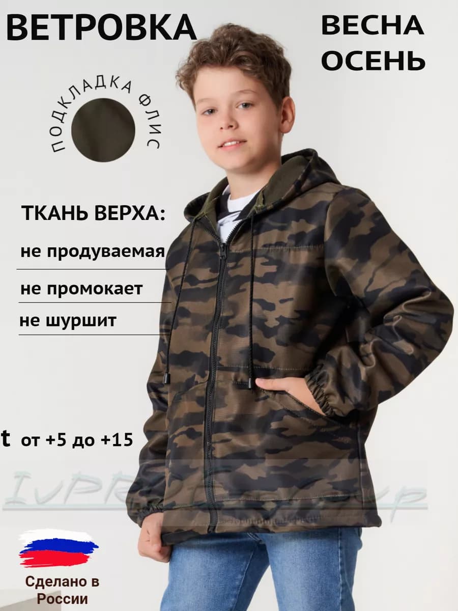Ветровка для мальчика куртка осенняя подростковая