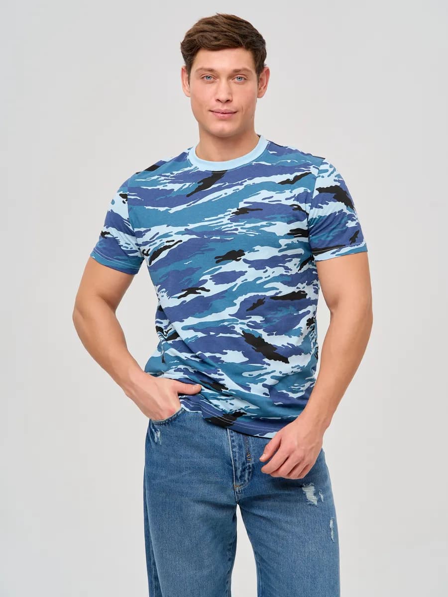 Футболка камуфляжная
