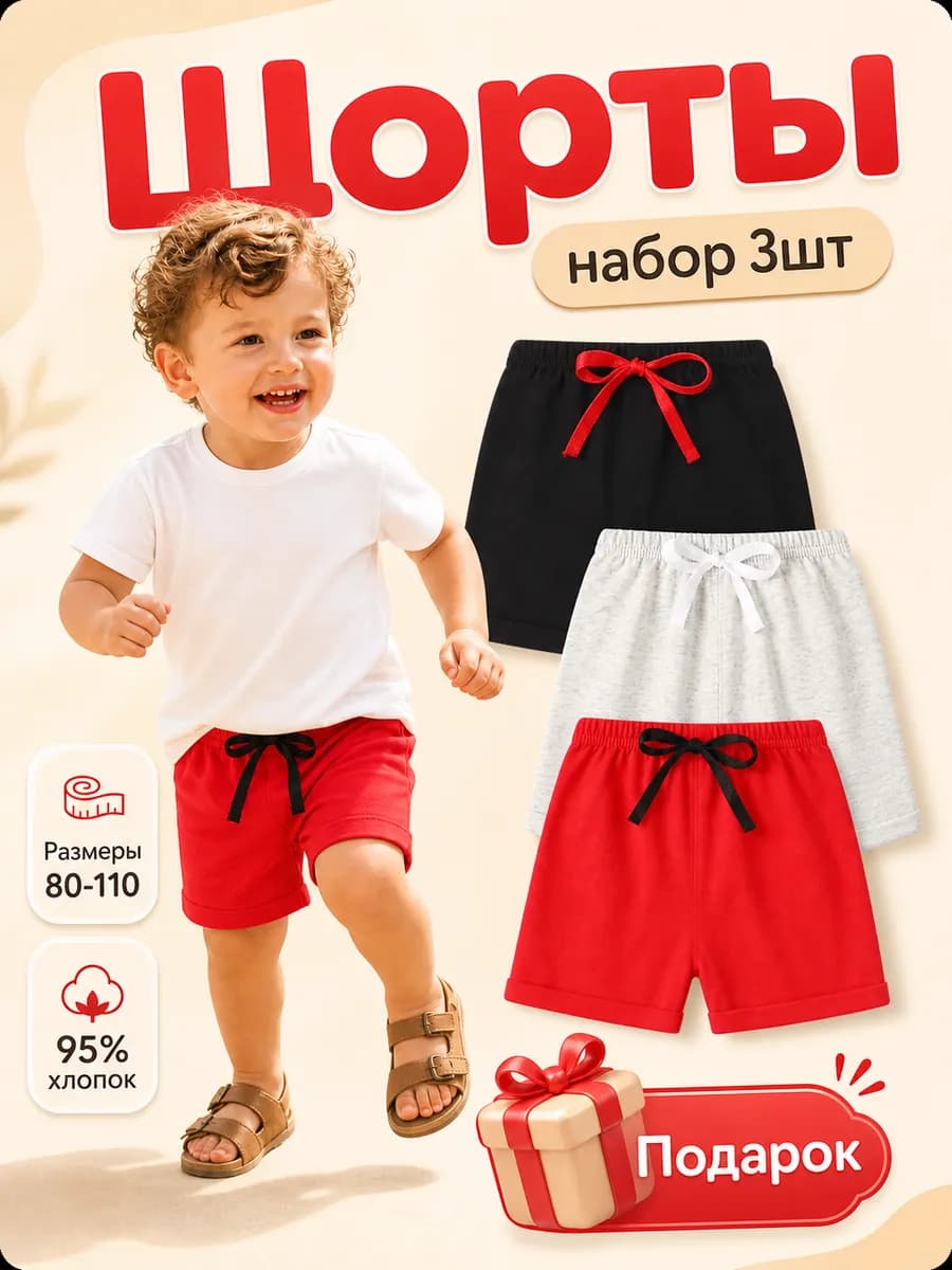 Шорты в детский сад
