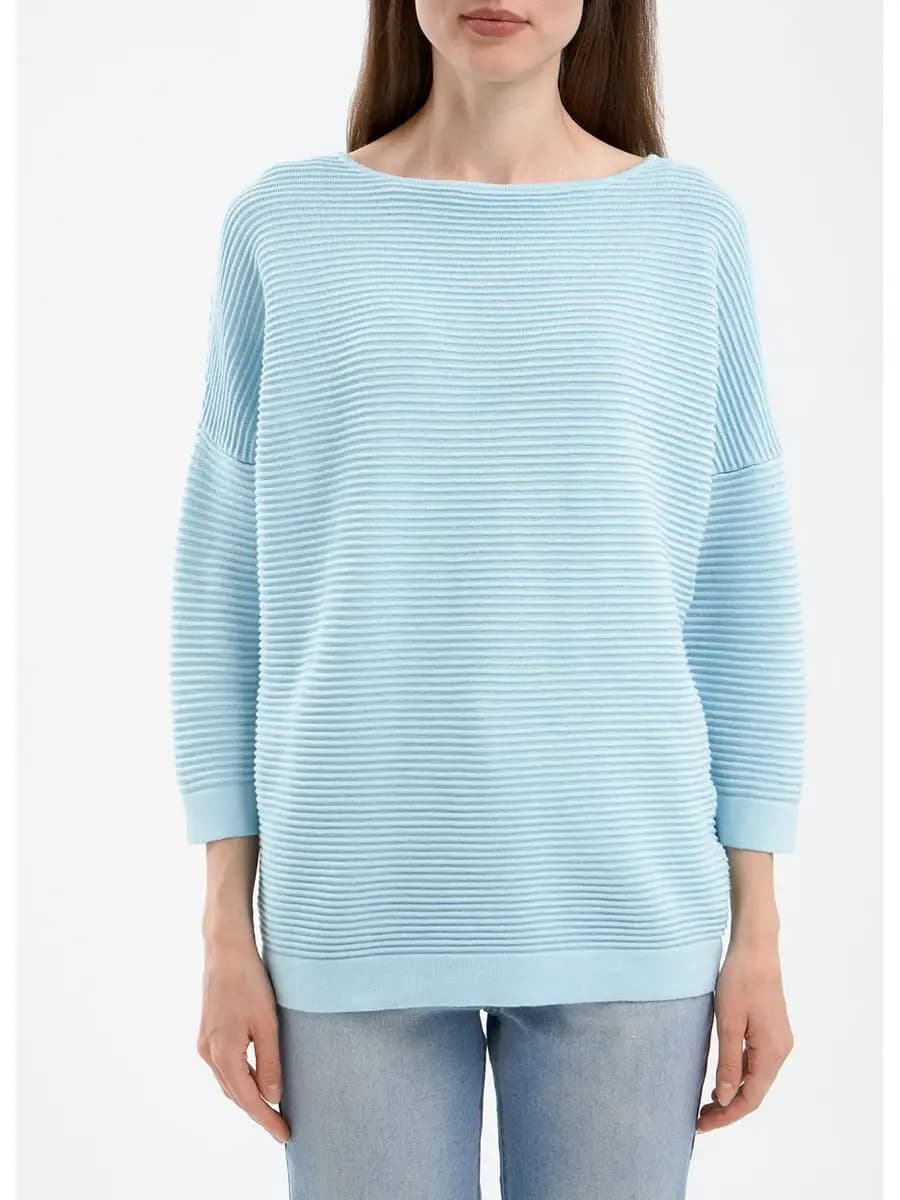 Джемпер зеленый вязаный с вискозой