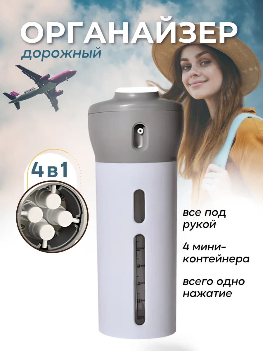Дорожный набор флаконов для путешествий