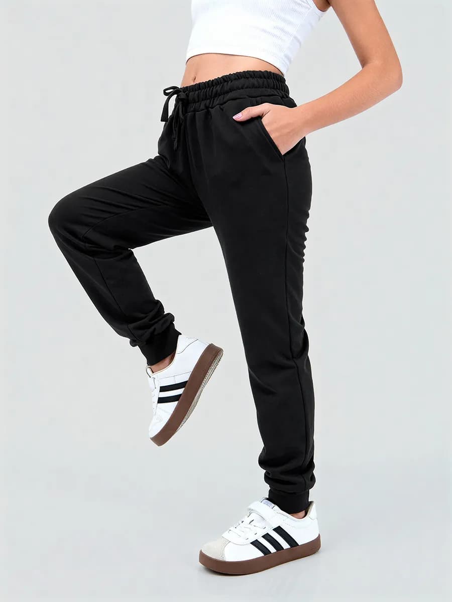 Брюки джоггеры детские спортивные из футера