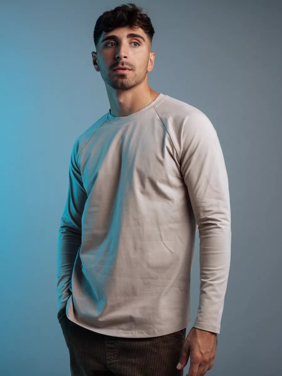 Лонгслив с длинным рукавом