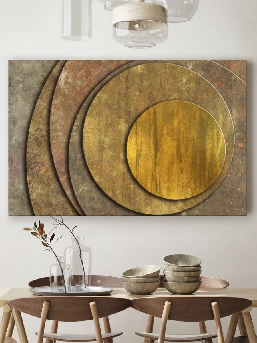 Картина 70х105 см на холсте большая "Абстракция"