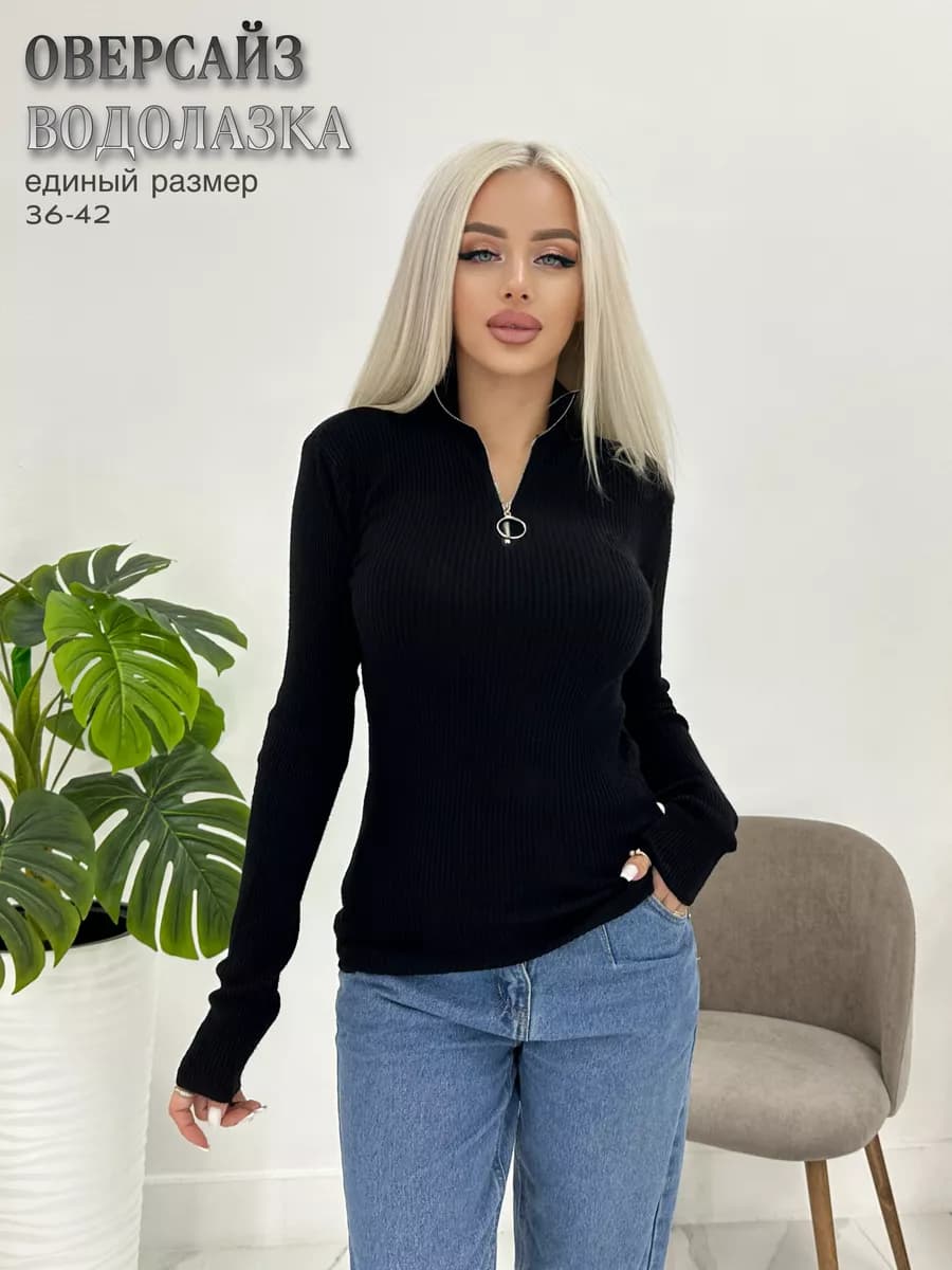 Водолазка с замком