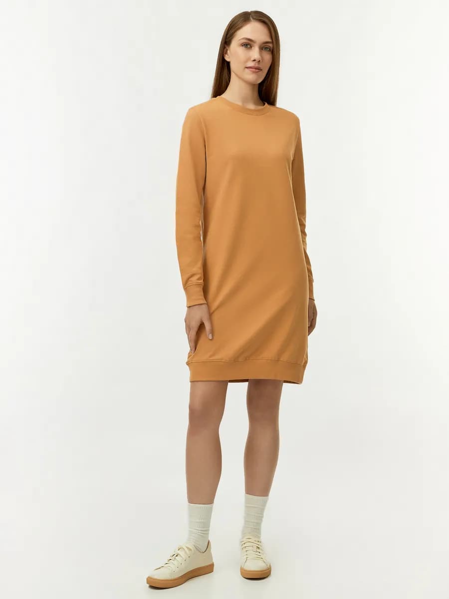 Платье в спортивном стиле базовое