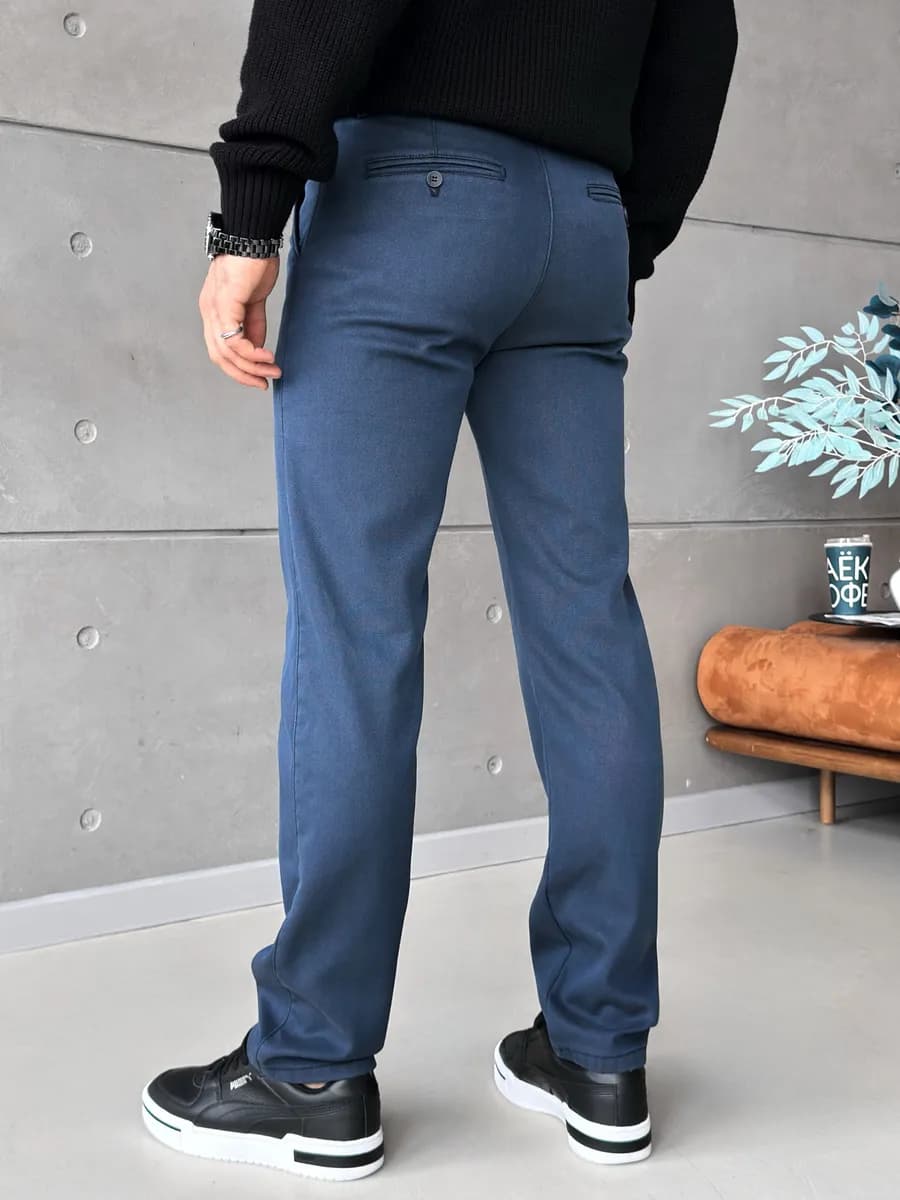 Брюки на флисе классические