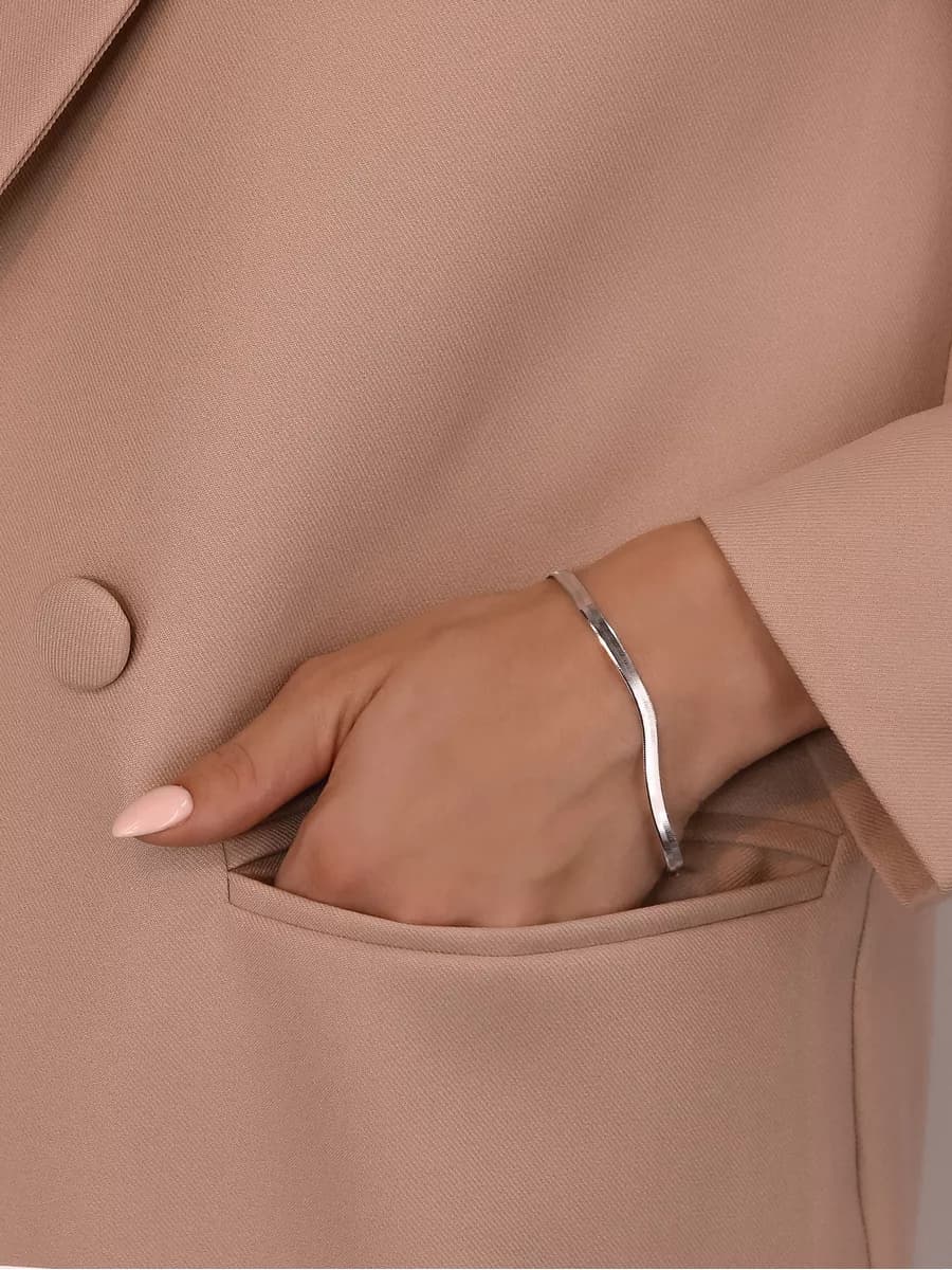 Браслет на руку серебро 925 ювелирное украшение