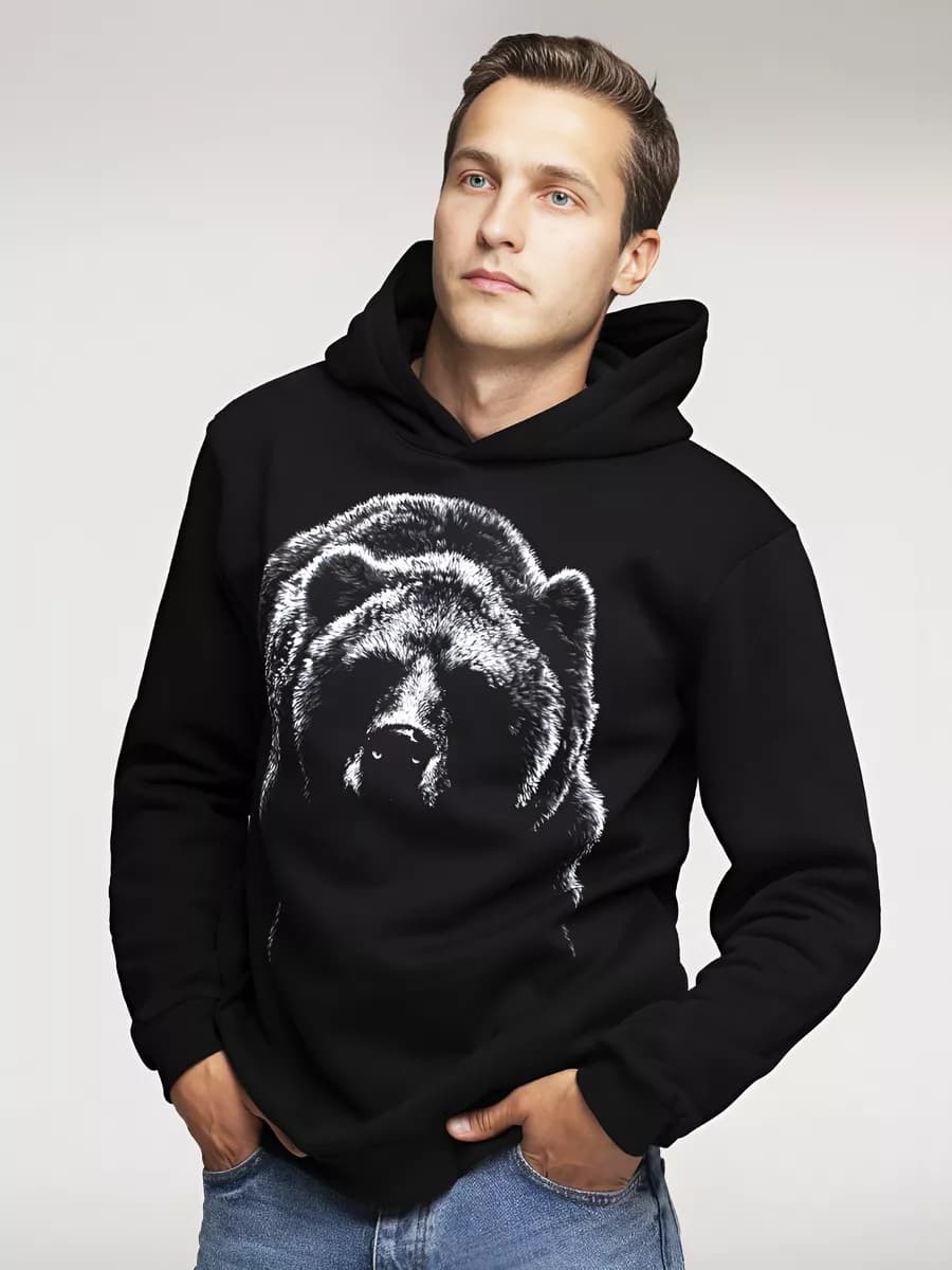 Толстовка с начесом теплая Распродаж худи для пары