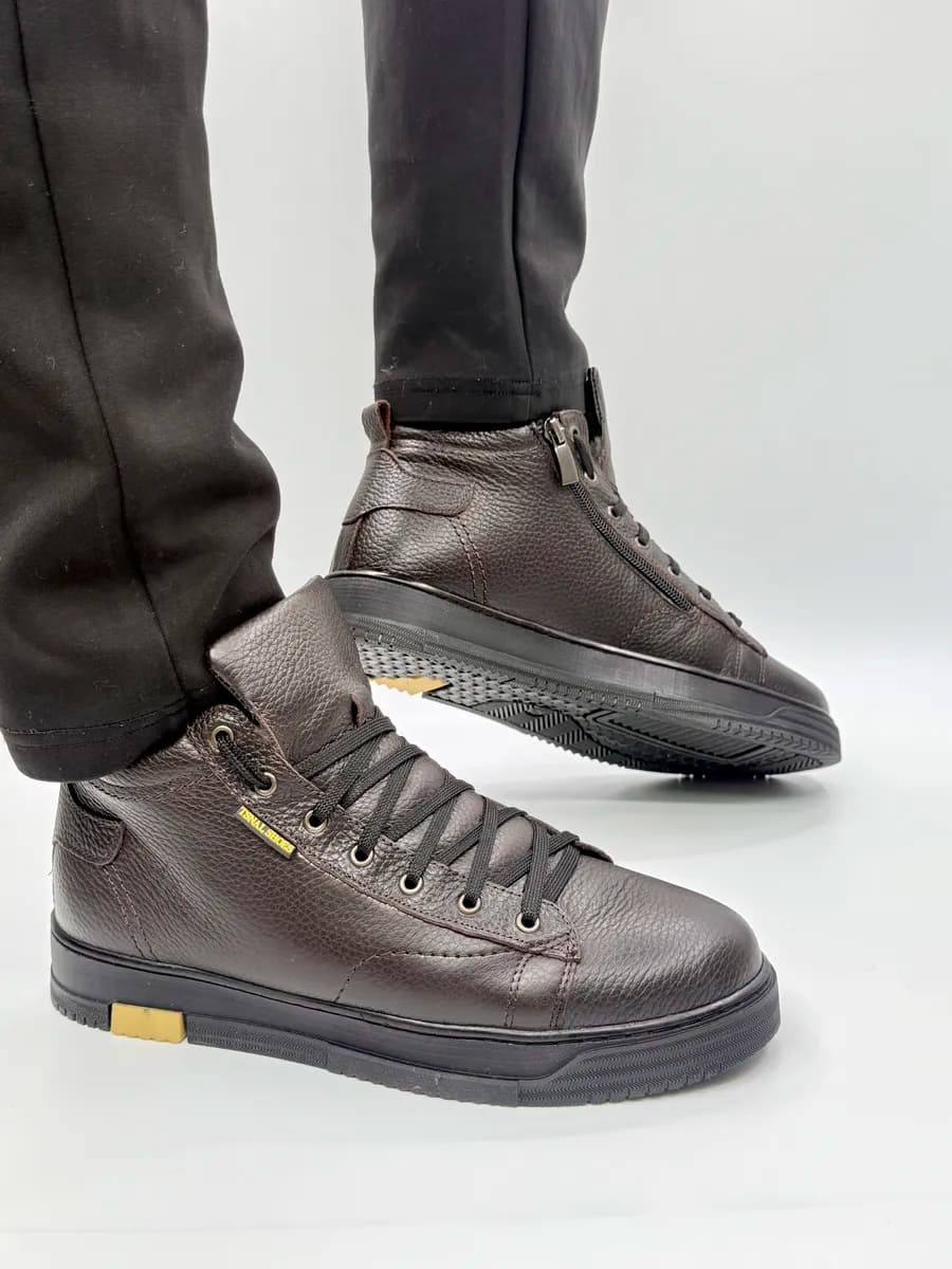 Ботинки зимние натуральная кожа